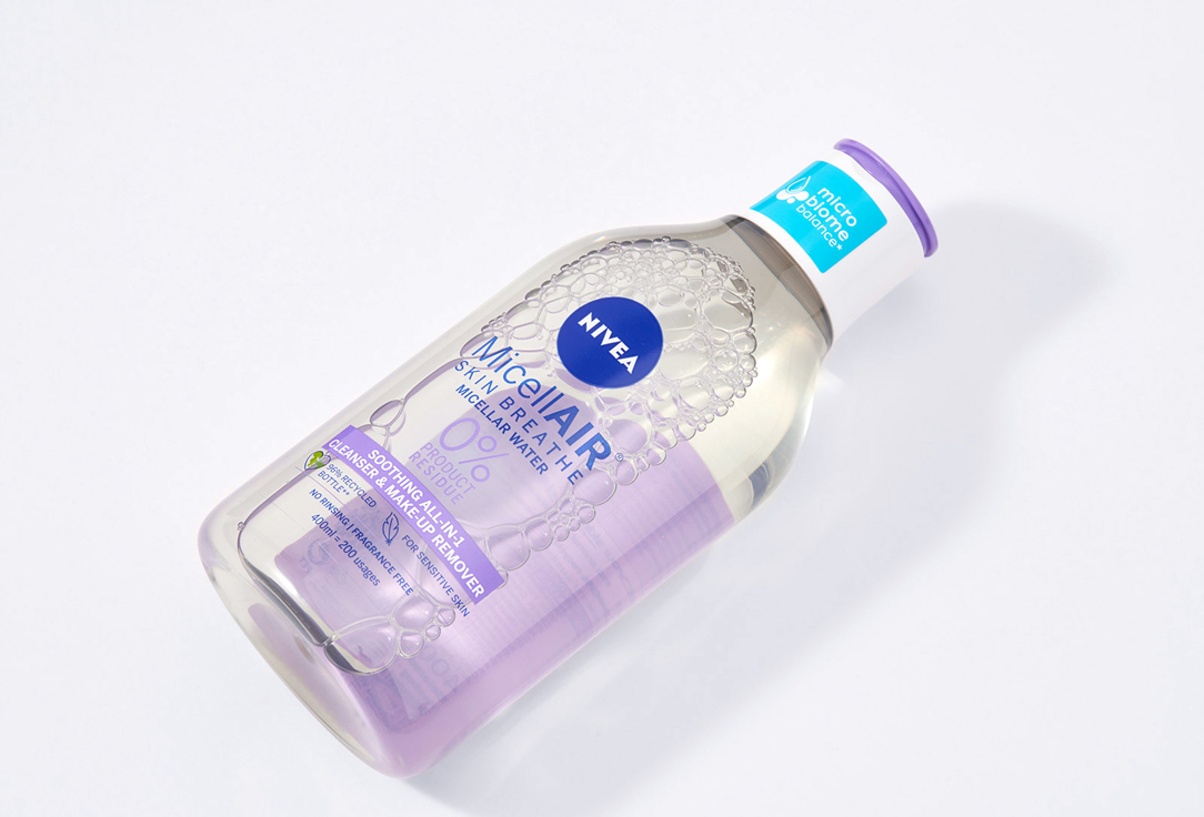 NIVEA Soothing micellar cleansing water for face Micellair water soothing amino acid 400 ml NIVEA Soothing micellar cleansing water for face Micellair water soothing amino acid
