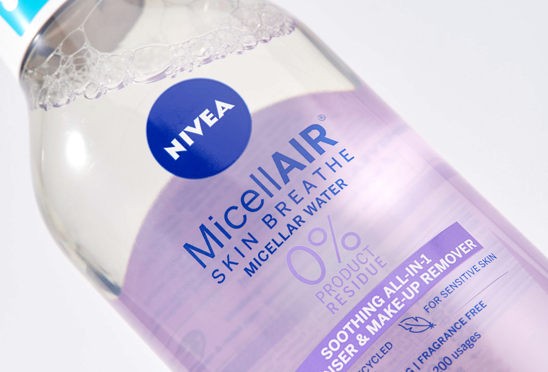 NIVEA Soothing micellar cleansing water for face Micellair water soothing amino acid 400 ml NIVEA Soothing micellar cleansing water for face Micellair water soothing amino acid