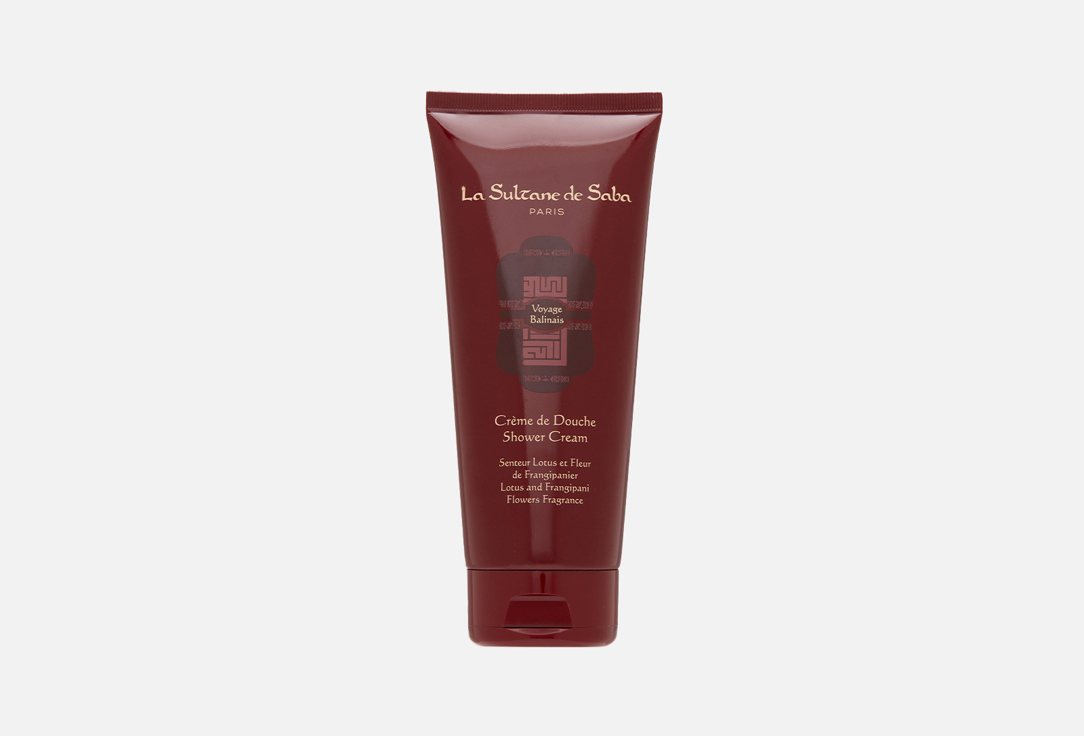 La Sultane de Saba Scented shower cream Shower Cream Lotus And Frangipani Flowers