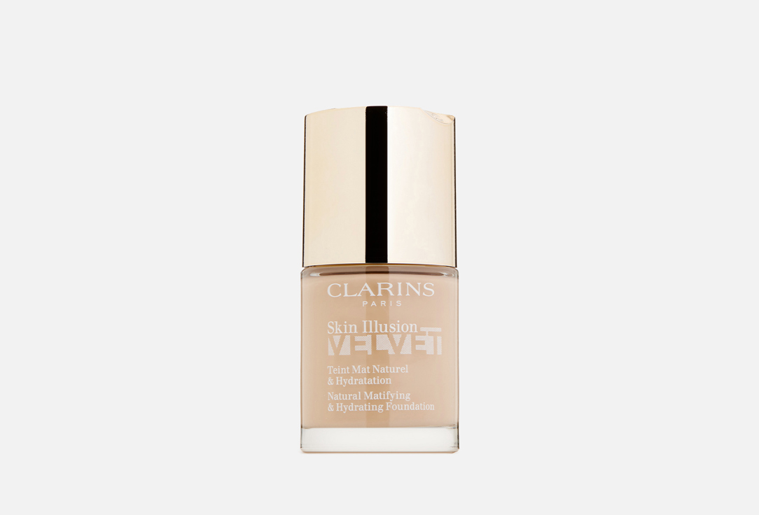 Clarins Легкий Матирующий тональный крем Skin Illusion Velvet
