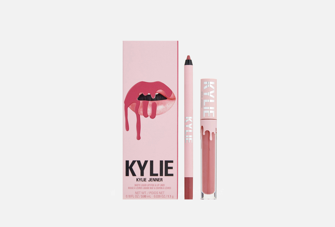 Kylie Cosmetics Набор для макияжа губ Matte lip kit 100 , Posie k 2 шт Kylie Cosmetics Набор для макияжа губ Matte lip kit