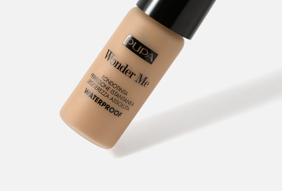 Pupa Waterproof Lightweight Foundation WONDER ME 025, Natural beige 30 ml Pupa Waterproof Lightweight Foundation WONDER ME