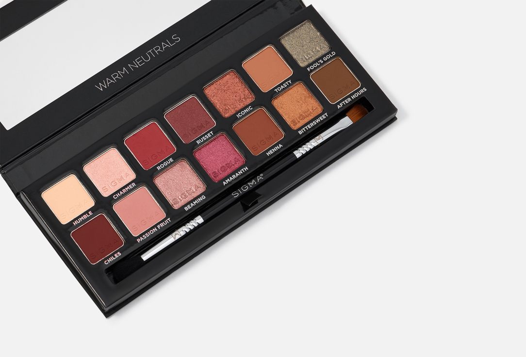 SIGMA BEAUTY Eyeshadow Palette Warm Neutrals