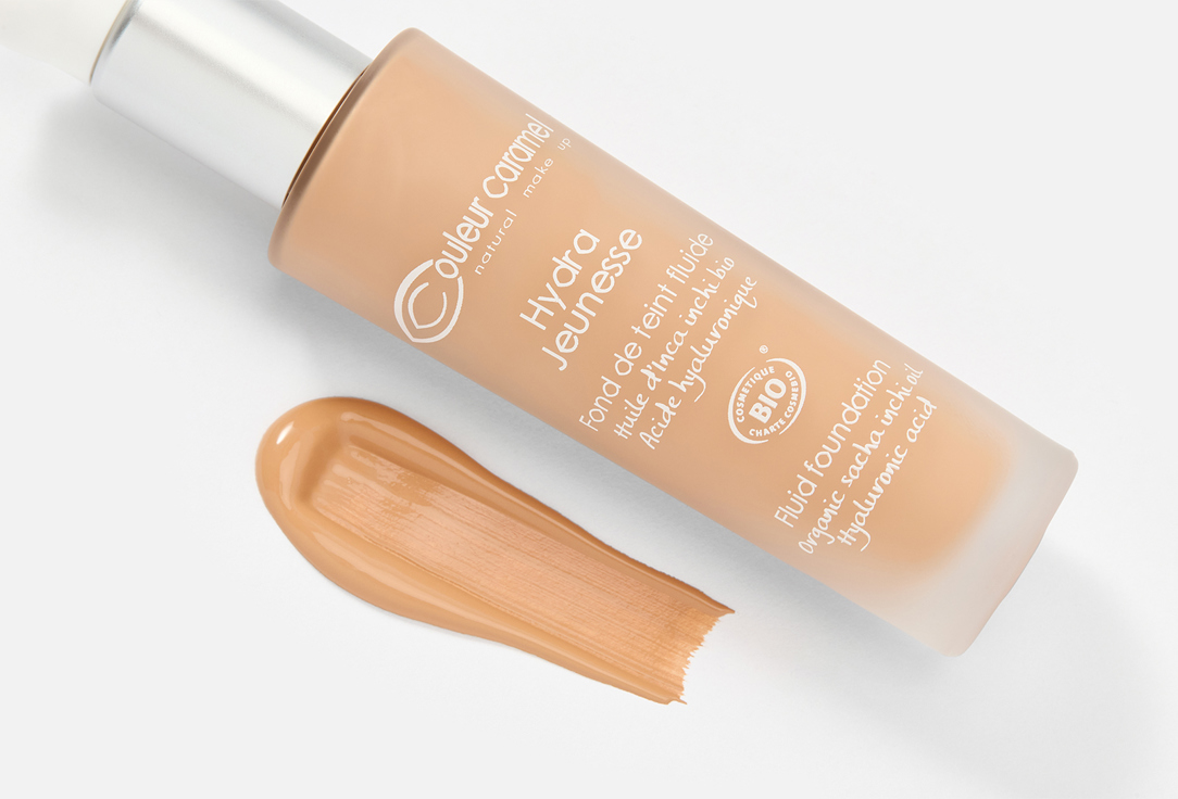 COULEUR CARAMEL Foundation Fond De Teint Fluide Hydra Jeunesse