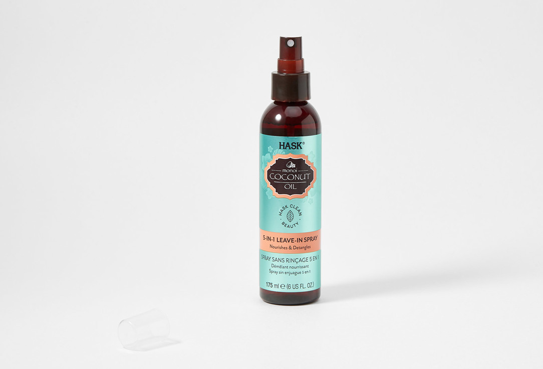 Hask Nourishing 5 in 1 Leave-In Spray Coconut Oil 175 ml Hask Nourishing 5 in 1 Leave-In Spray Coconut Oil