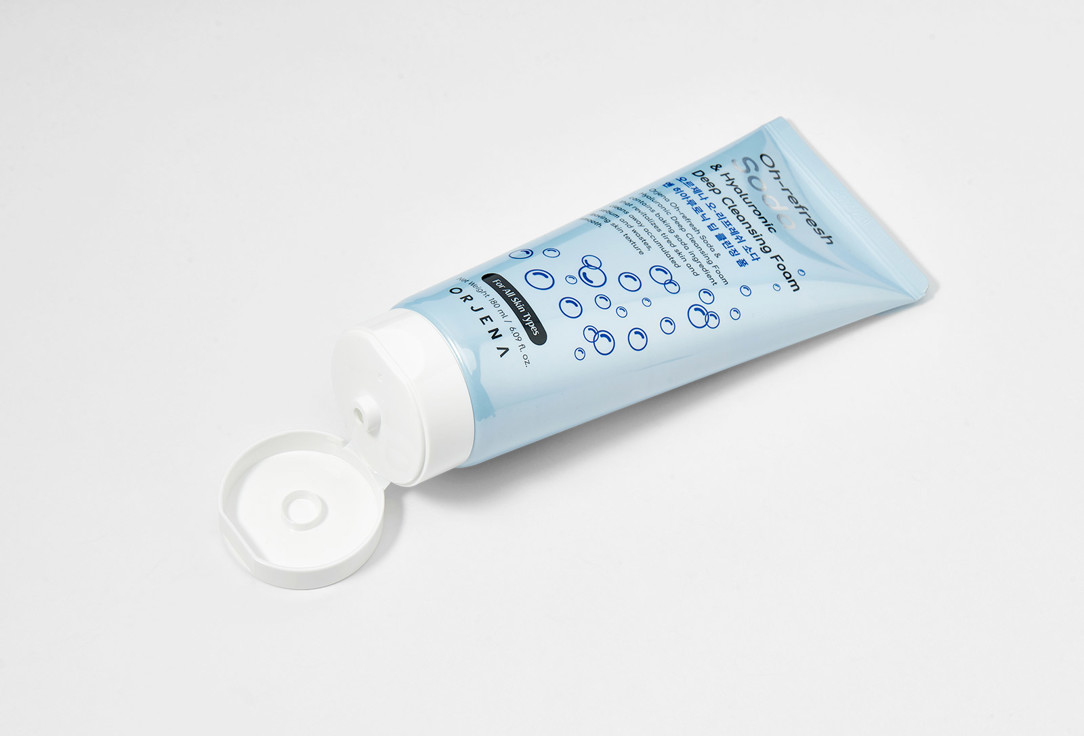 ORJENA Face Cleansing Foam Oh-Refresh Soda & Hyaluronic Deep