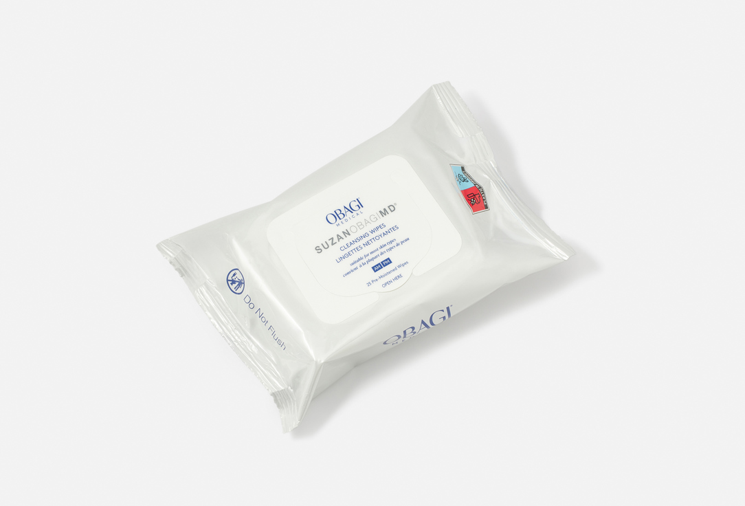 Obagi Cleansing & Makeup Removing Wipes SUZANOBAGIMD
