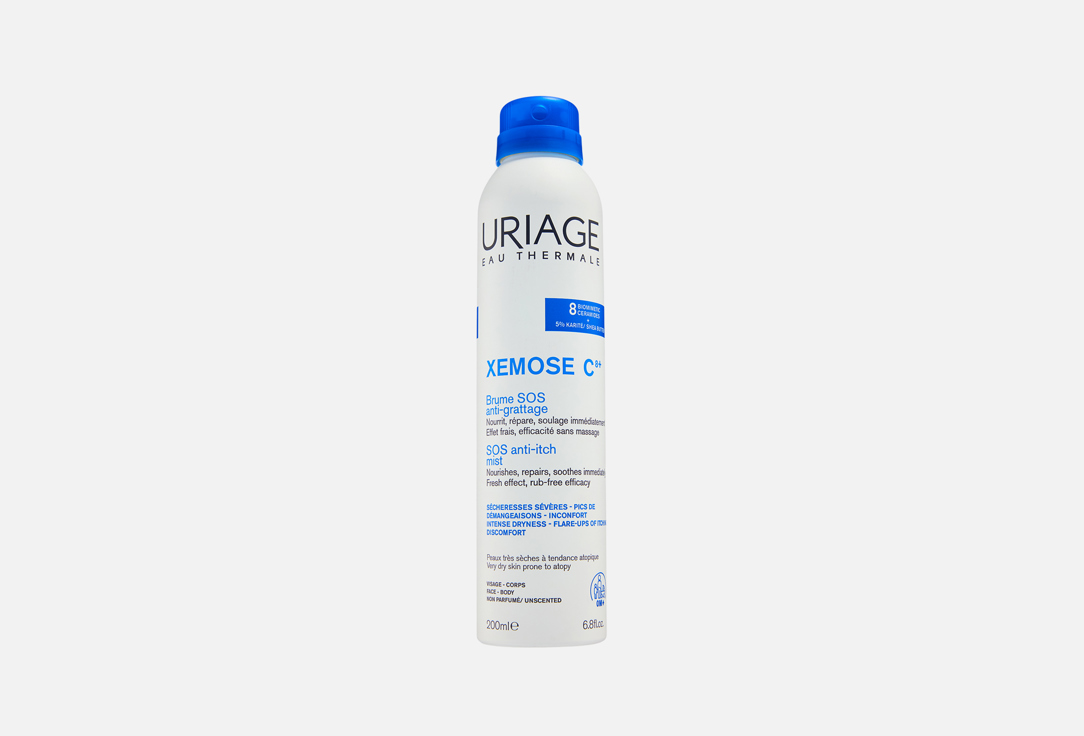 Uriage Anti-itch face mist Xemose sos