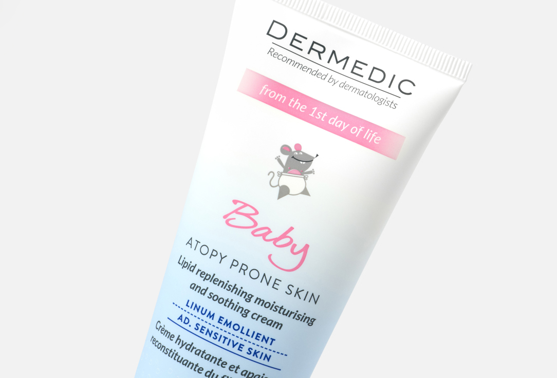 DERMEDIC Lipid‑replenishing moisturizing face & body cream Baby