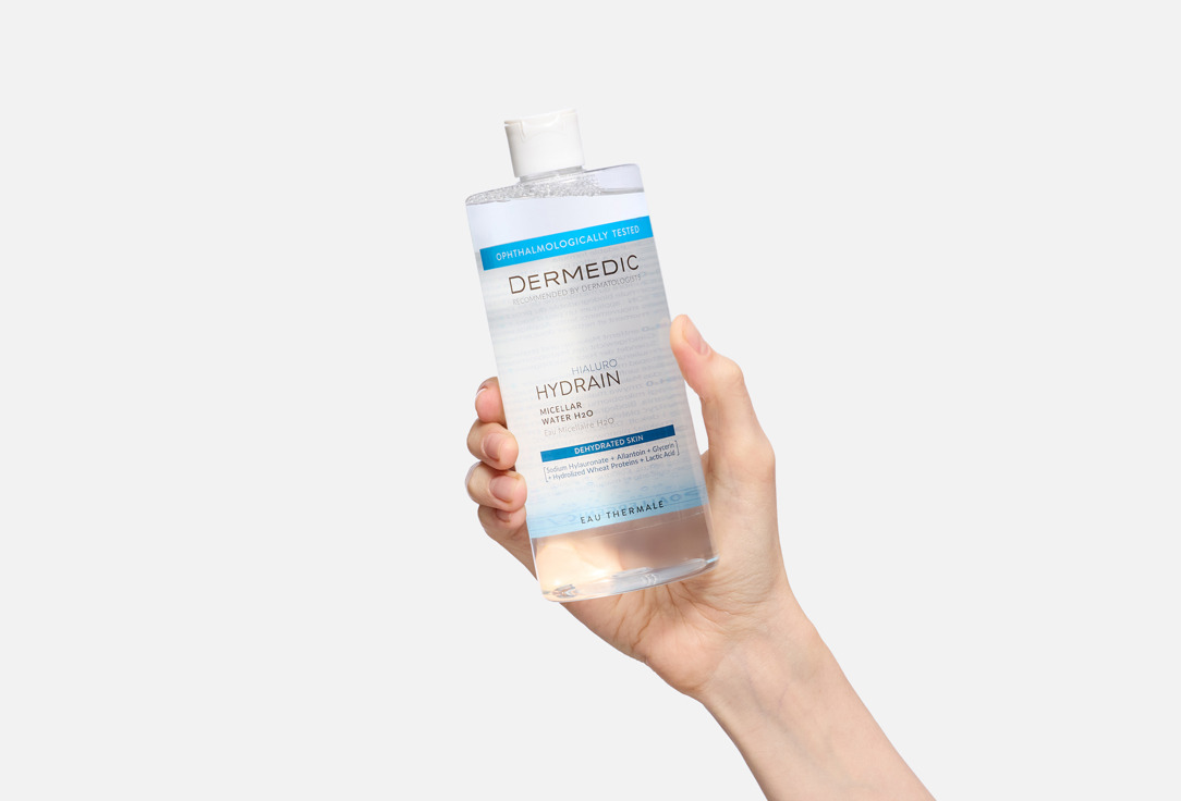 DERMEDIC Micellar Water H2O make-up remover Hydrain3