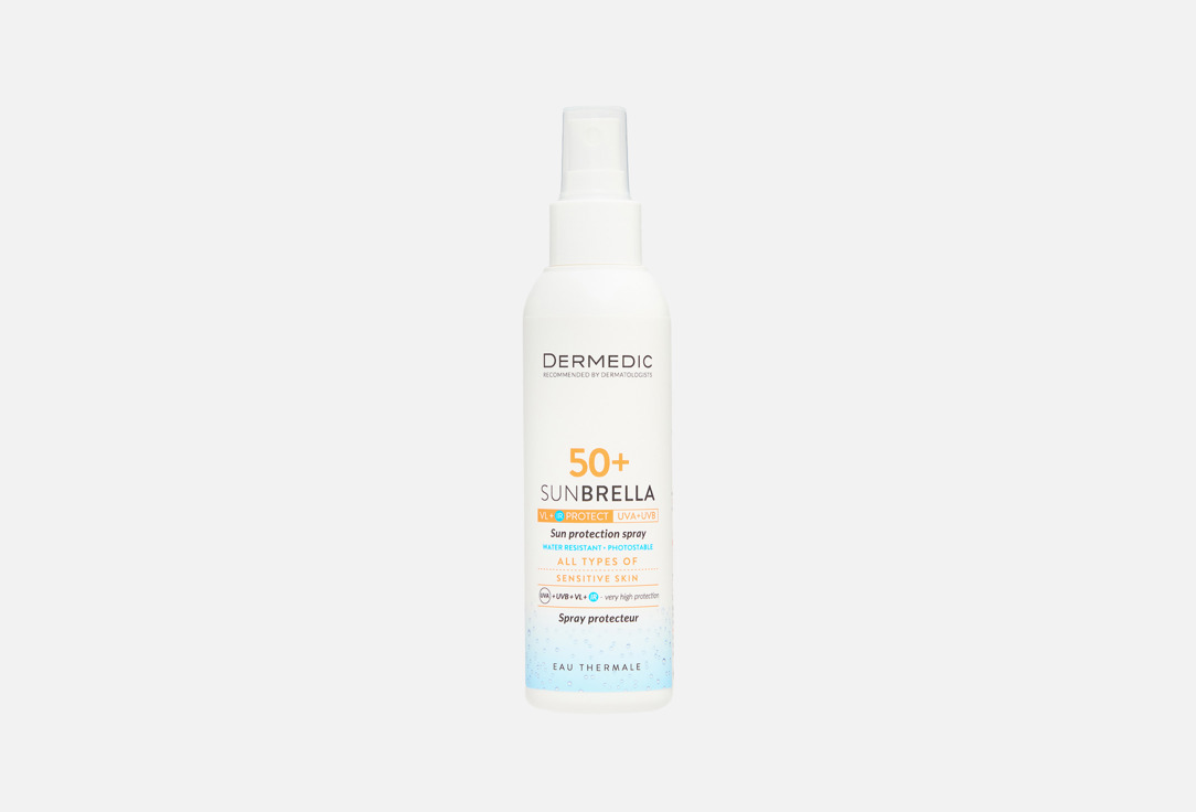 DERMEDIC Sunscreen Milk Spray SPF50 Sunbrella