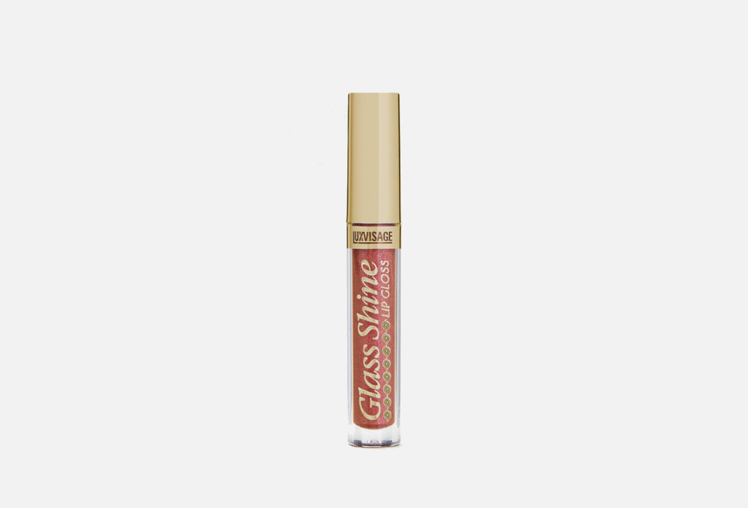 LUXVISAGE Lip Gloss Glass Shine 20, Rosewood 2.8 g LUXVISAGE Lip Gloss Glass Shine