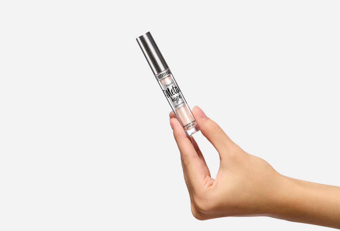 LUXVISAGE Liquid eye shadow Metal hype 7, Cream pearls 3.5 g LUXVISAGE Liquid eye shadow Metal hype