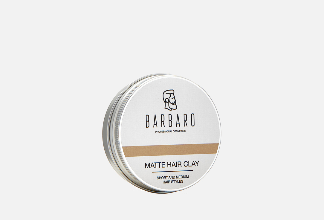 BARBARO Hair matte clay Texturing