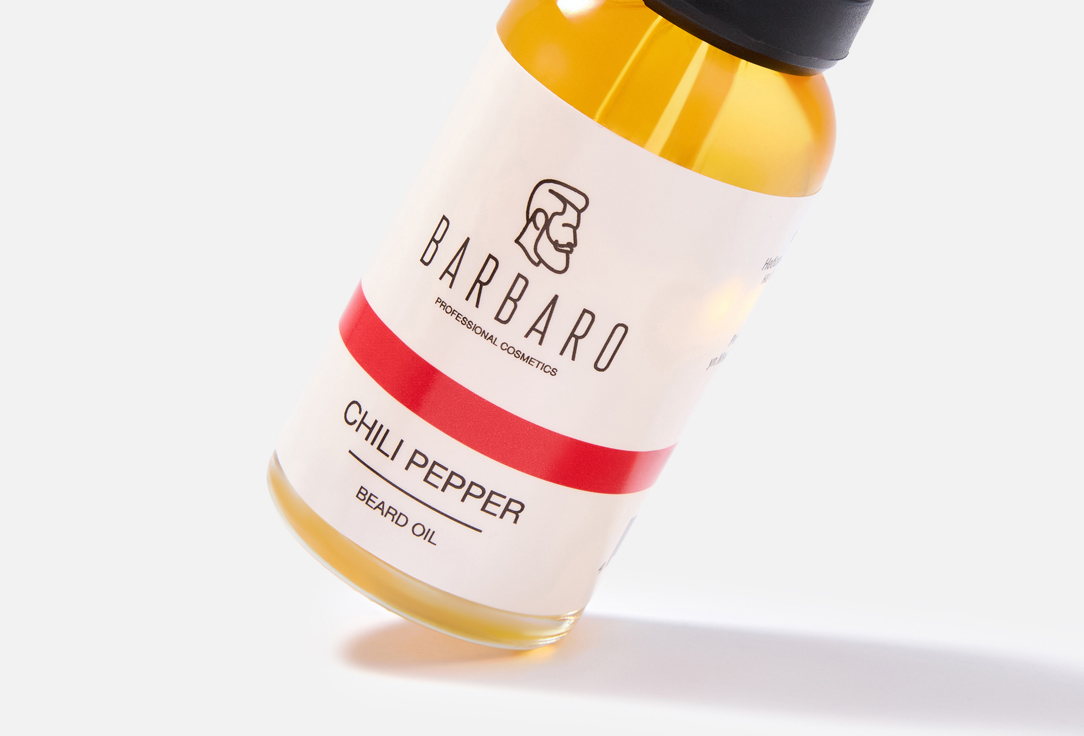 BARBARO Beard growing oil Chili pepper