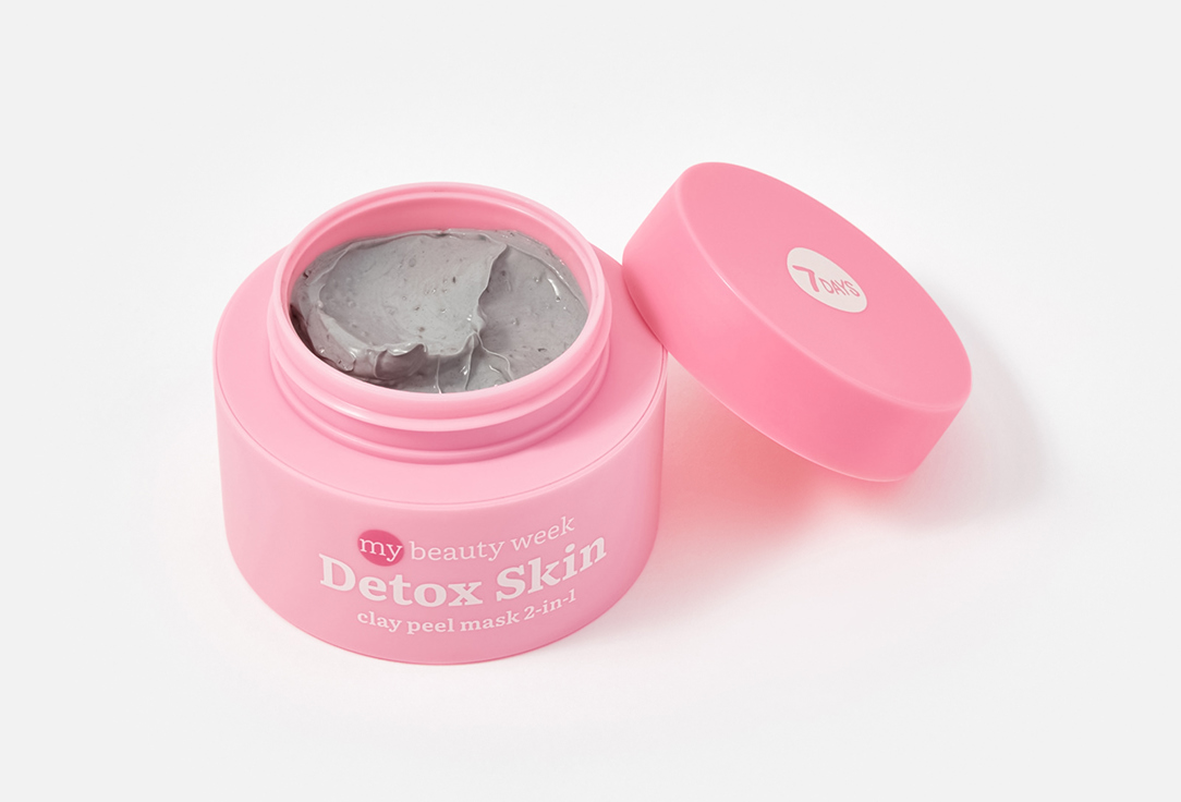 7DAYS Clay peeling Face mask 2-in-1 Detox Skin 50 ml 7DAYS Clay peeling Face mask 2-in-1 Detox Skin