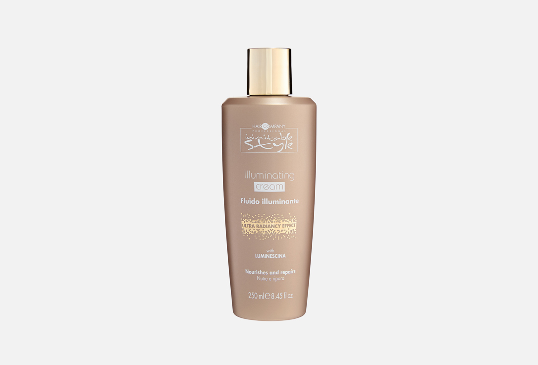 Hair Company Professional Nourishing & Repairing Hair Cream Illuminating Cream 250 ml Hair Company Professional Nourishing & Repairing Hair Cream Illuminating Cream