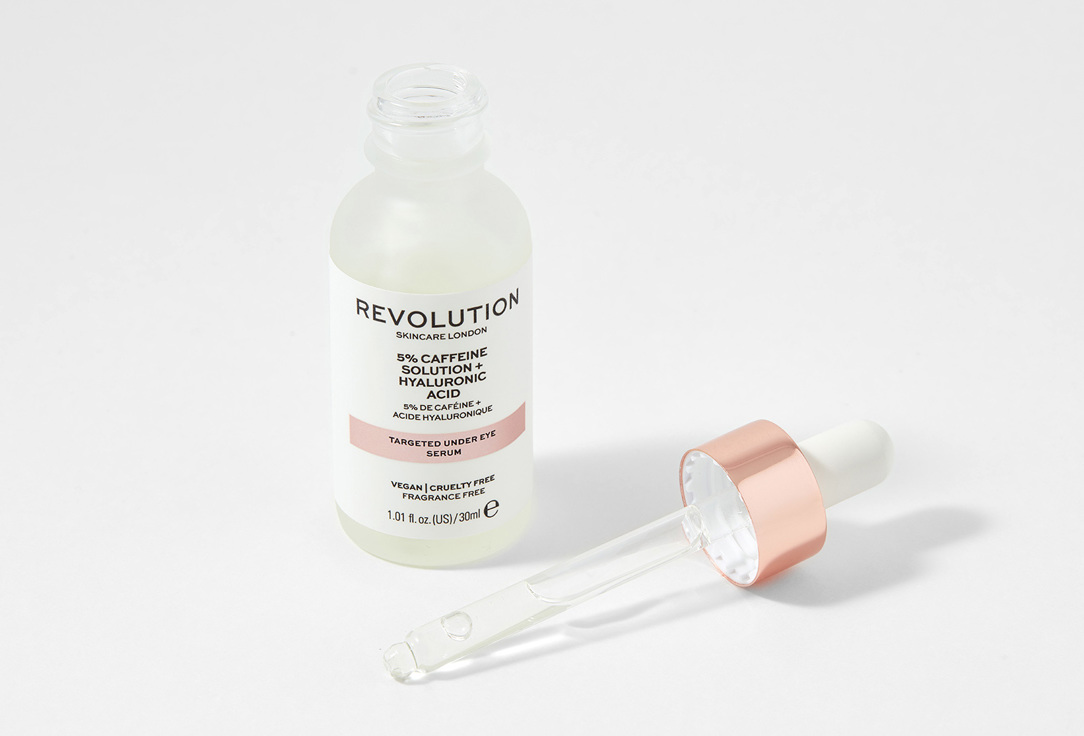 REVOLUTION SKINCARE Moisturizing eye serum 5% Caffeine Solution + Hyaluronic Acid