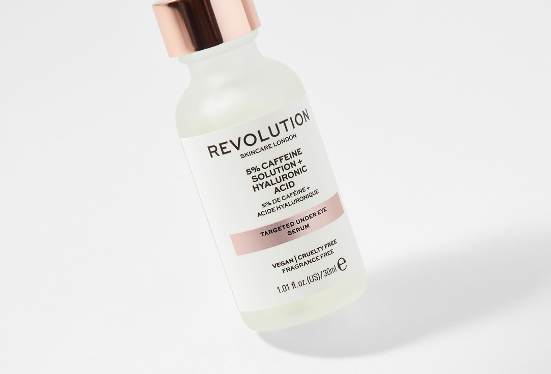 REVOLUTION SKINCARE Moisturizing eye serum 5% Caffeine Solution + Hyaluronic Acid