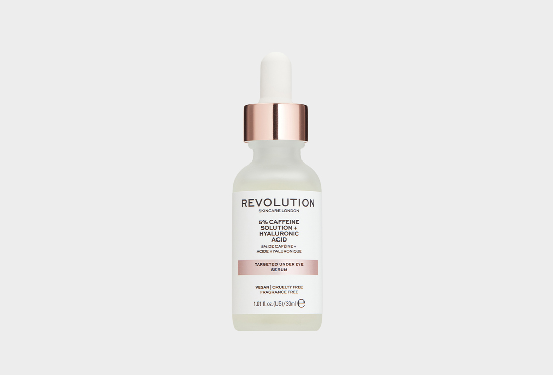 REVOLUTION SKINCARE Moisturizing eye serum 5% Caffeine Solution + Hyaluronic Acid