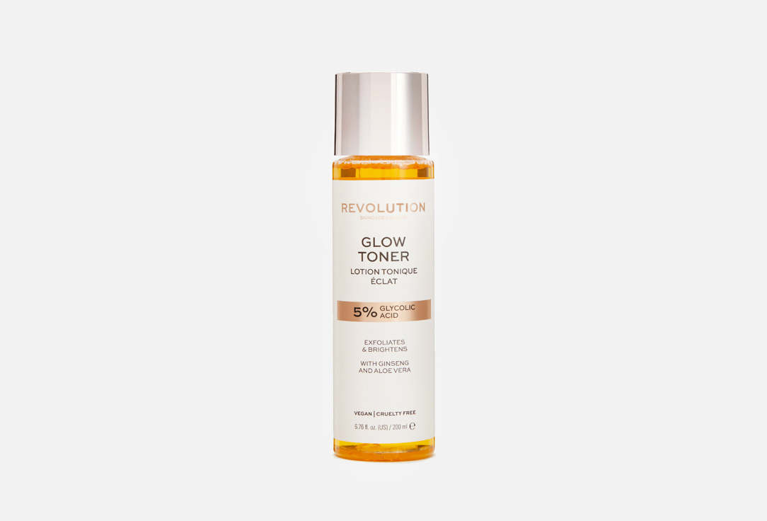 REVOLUTION SKINCARE Exfoliating & Brightening Toner 5% Glycolic Acid