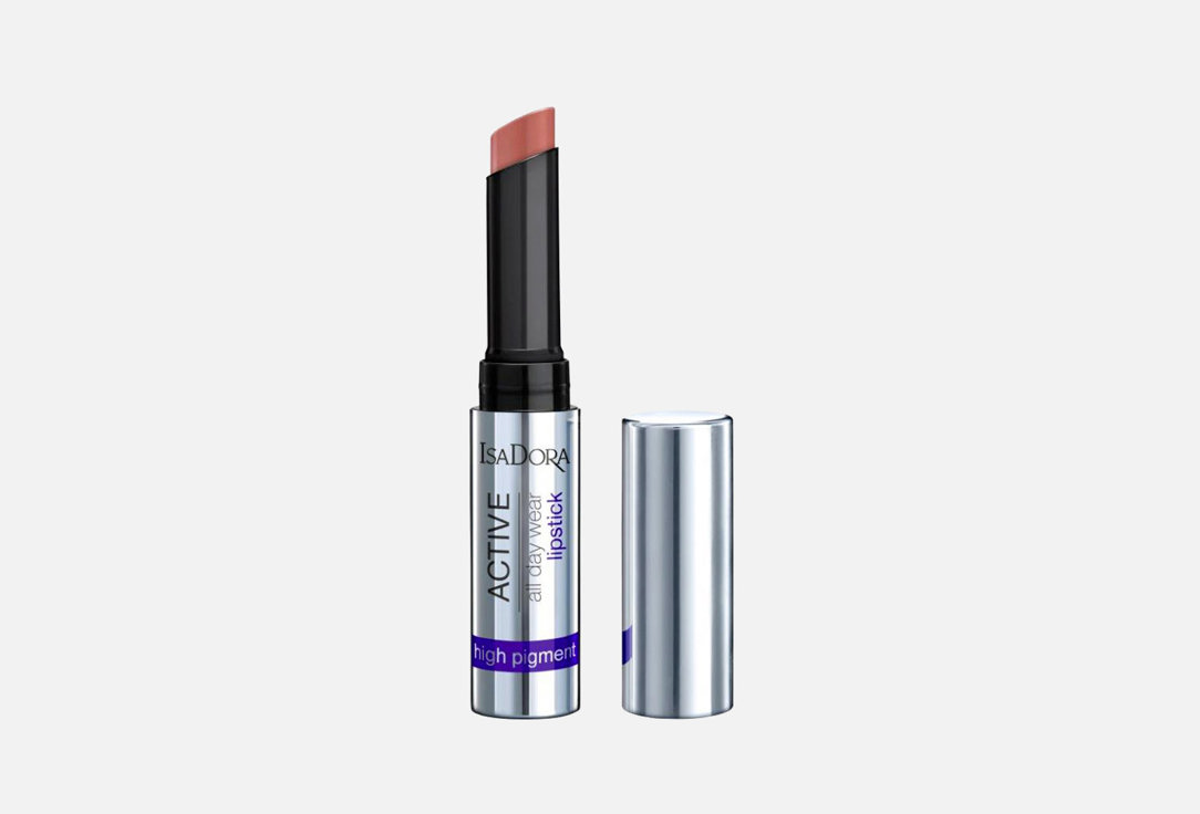 IsaDora Matte Lipstick Active All Day Wear 17, Fresh peach 1.6 g IsaDora Matte Lipstick Active All Day Wear