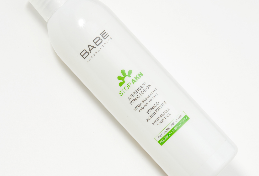 Laboratorios Babe face ASTRINGENT TONIC LOTION STOP AKN