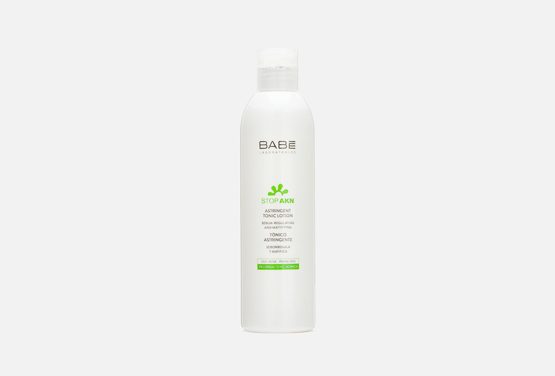 Laboratorios Babe face ASTRINGENT TONIC LOTION STOP AKN