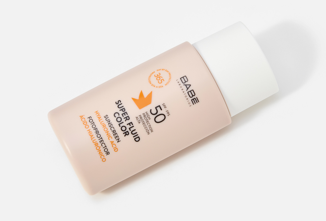 Laboratorios Babe FACE TINTED SUNSCREEN FLUID SPF50 SUPER color