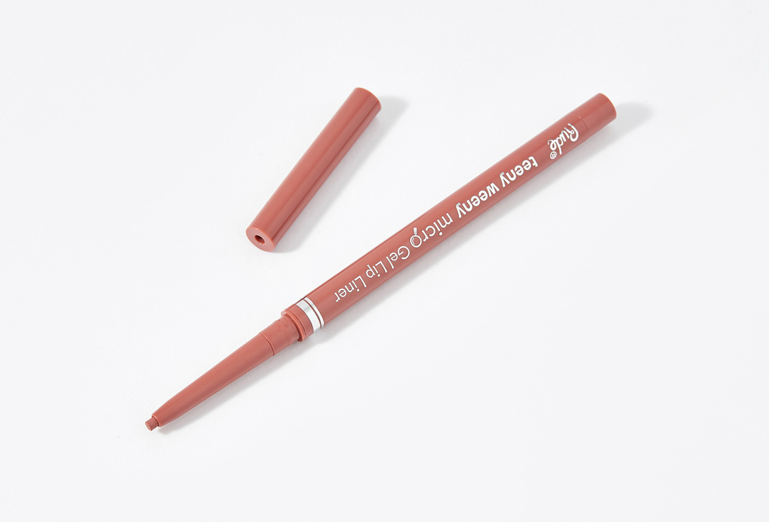 Rude Cosmetics Gel lip liner Teeny weeny micro In the buff 0.1 g Rude Cosmetics Gel lip liner Teeny weeny micro