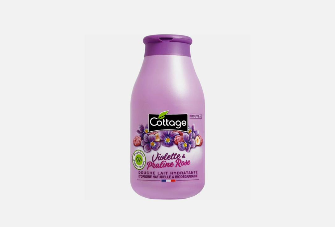 Cottage Moisturizing Shower Milk Violet & Pink Praline