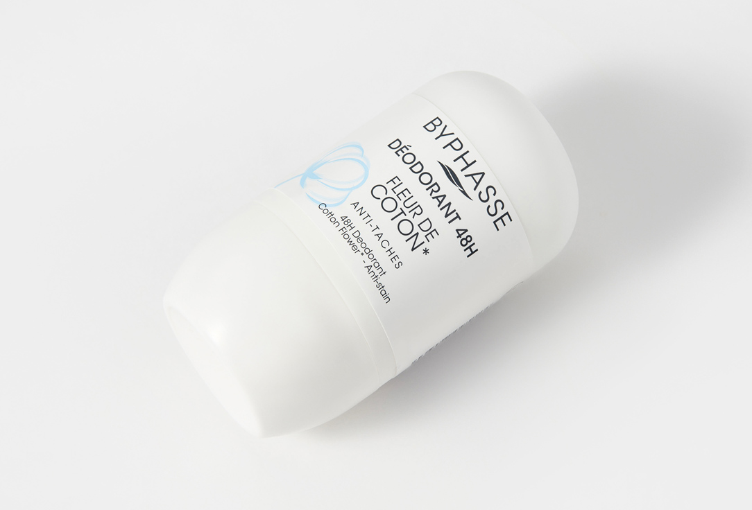 BYPHASSE 48H Roll-on Deodorant Cotton Flower