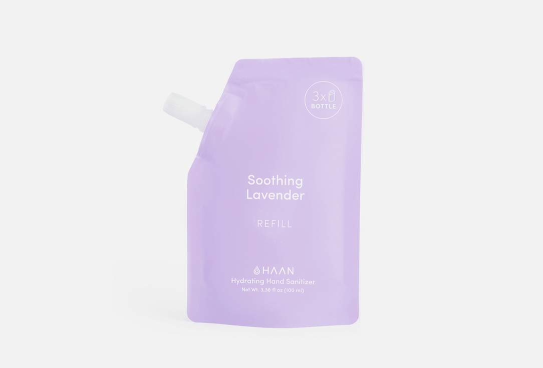 HAAN Hydrating Hand Sanitizer Refill Soothing Lavander