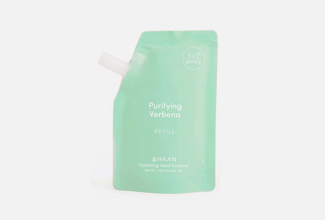 HAAN Hydrating Hand Sanitizer Refill Purifying Verbena 100 ml HAAN Hydrating Hand Sanitizer Refill Purifying Verbena