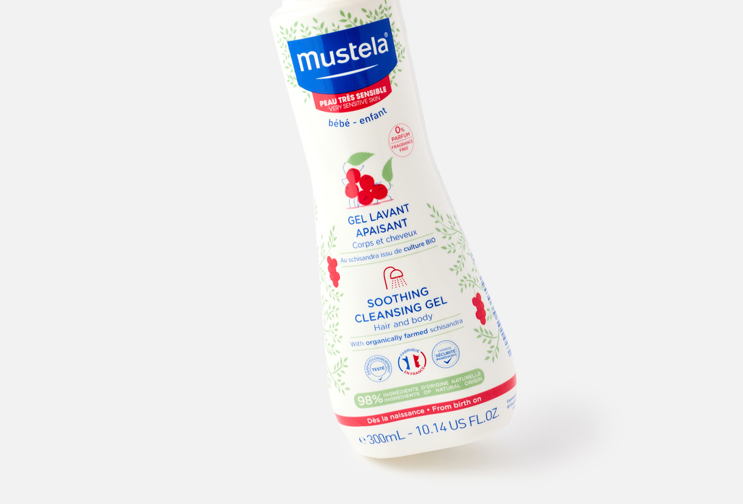 Mustela Cleansing Gel for Hair and Body Soothing
