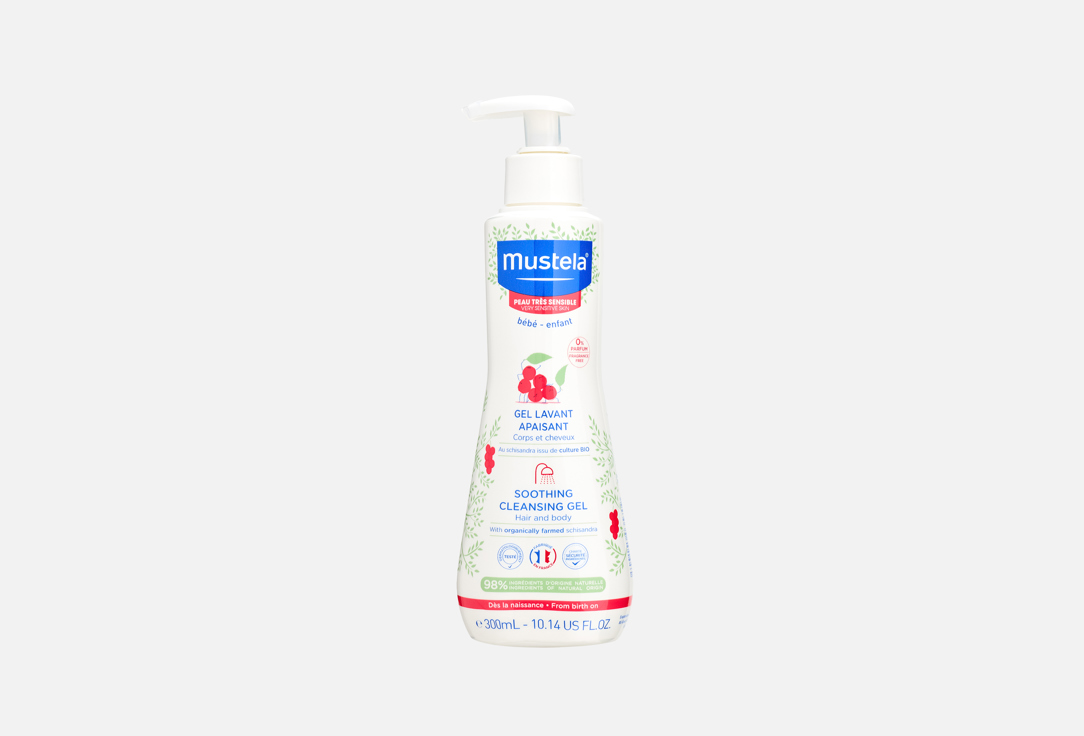 Mustela Cleansing Gel for Hair and Body Soothing