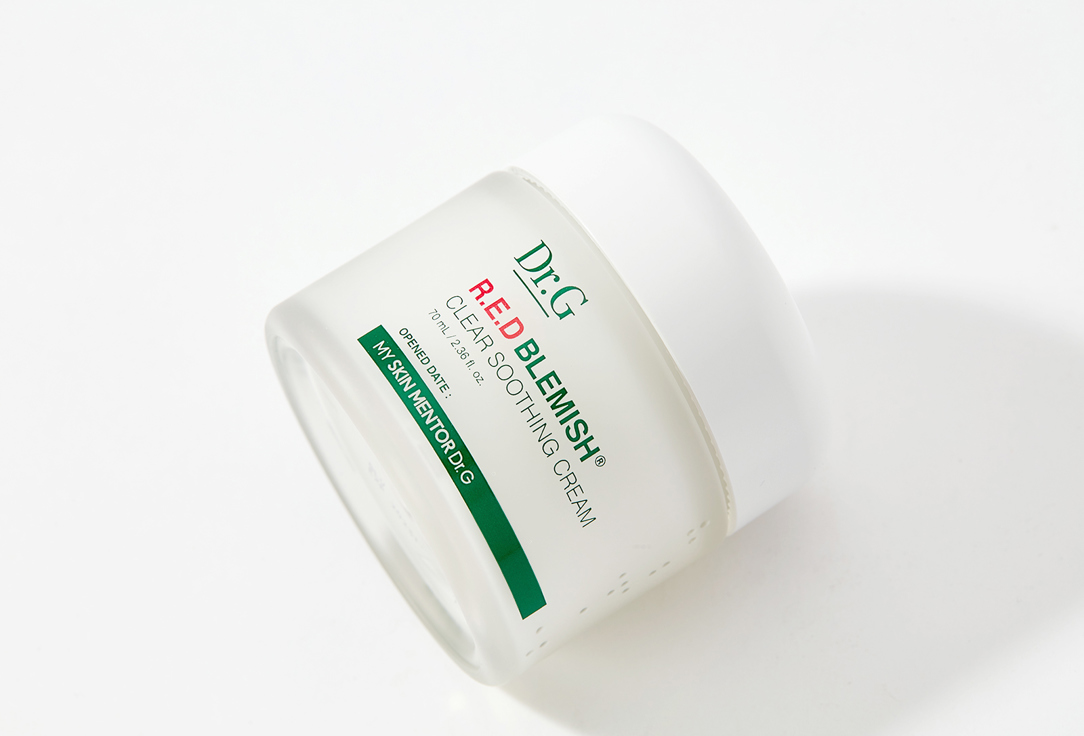 Dr.G SOOTHING FACE CREAM R.E.D BLEMISH CLEAR