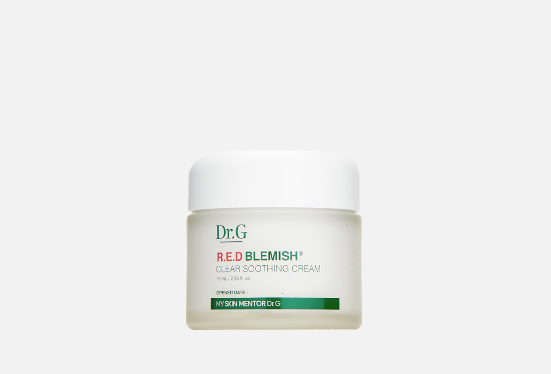 Dr.G SOOTHING FACE CREAM R.E.D BLEMISH CLEAR