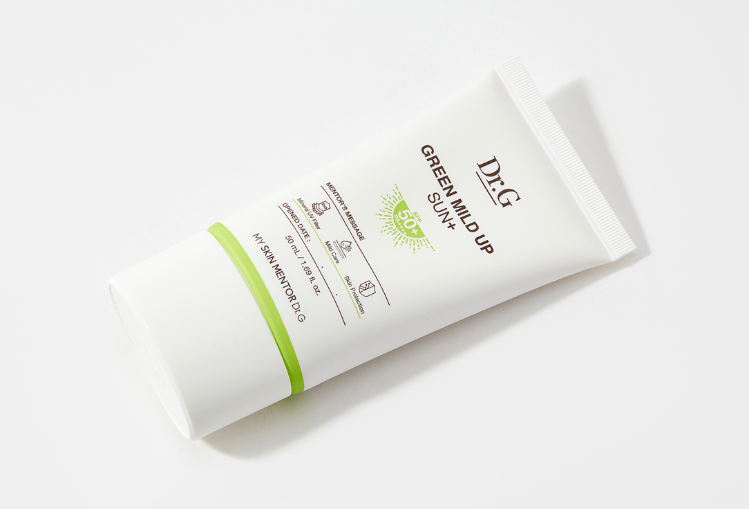 Dr.G Moisturizing Face Cream SPF 50+ GREEN MILD UP SUN+