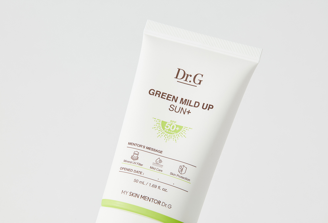 Dr.G Moisturizing Face Cream SPF 50+ GREEN MILD UP SUN+