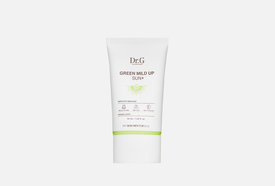 Dr.G Moisturizing Face Cream SPF 50+ GREEN MILD UP SUN+
