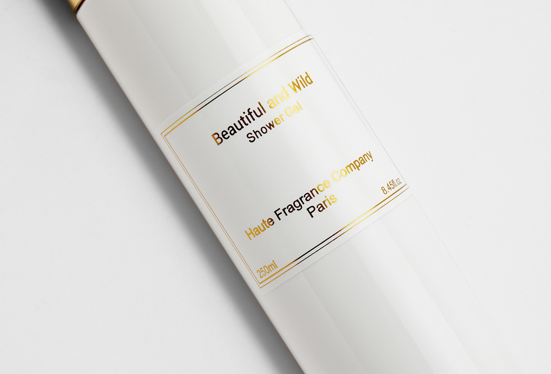 HFC perfumed Shower Gel Beautiful and Wild 250 ml HFC perfumed Shower Gel Beautiful and Wild