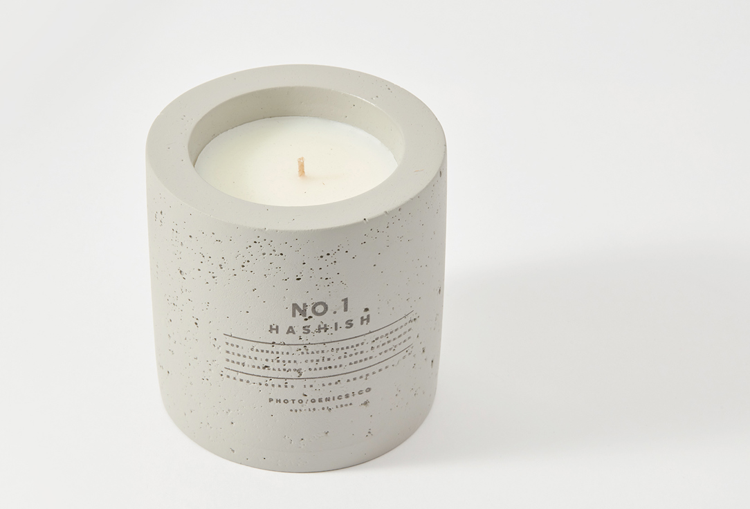 فوتو-جينيكس + كو شمعة معطرة في وعاء حجري نمبر 1 هاشيش