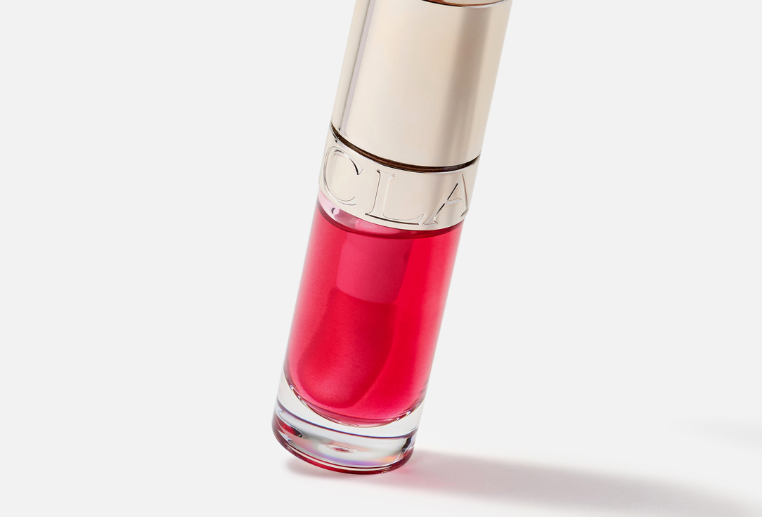 Clarins Nourishing Tinted Lip Oil Lip Comfort Oil 02, Raspberry 7 ml Clarins Nourishing Tinted Lip Oil Lip Comfort Oil