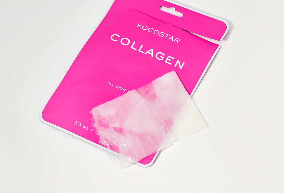 Kocostar Moisturizing Face Sheet Mask Collagen 1 pcs Kocostar Moisturizing Face Sheet Mask Collagen
