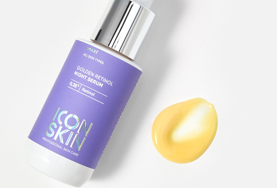 ICON SKIN Night face serum Golden Retinol