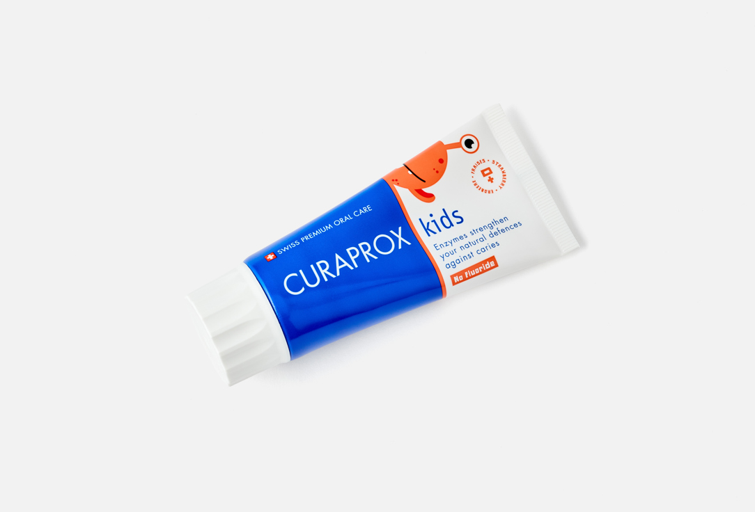 Curaprox Kids toothpaste strawberry Kids 60 ml Curaprox Kids toothpaste strawberry Kids