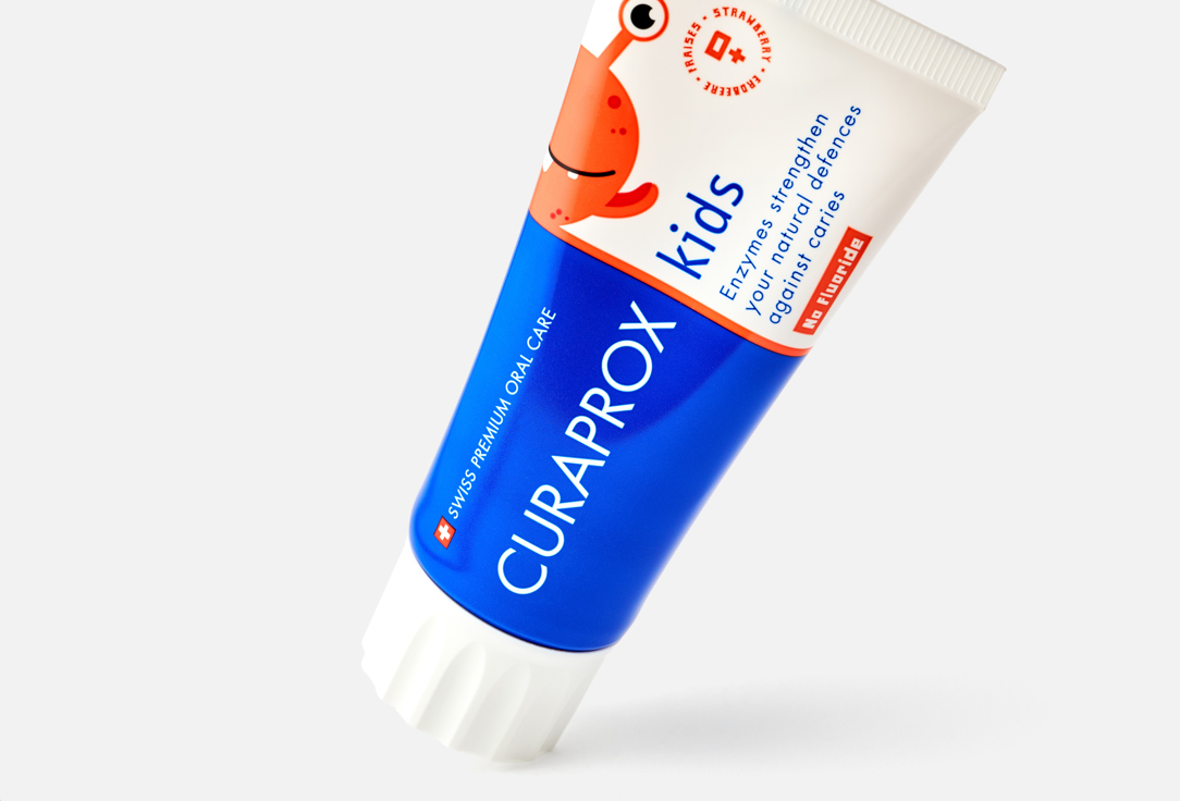 Curaprox Kids toothpaste strawberry Kids 60 ml Curaprox Kids toothpaste strawberry Kids