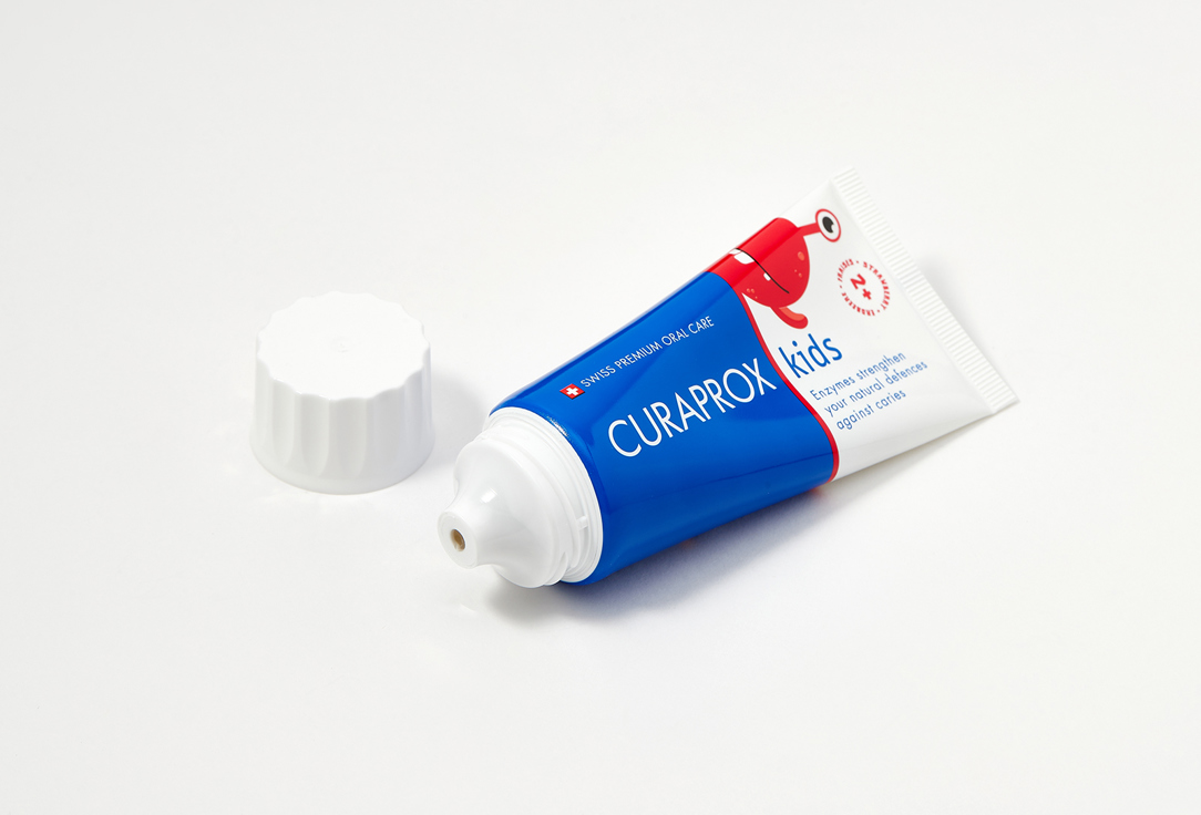 Curaprox Kids toothpaste strawberry Kids 60 ml Curaprox Kids toothpaste strawberry Kids