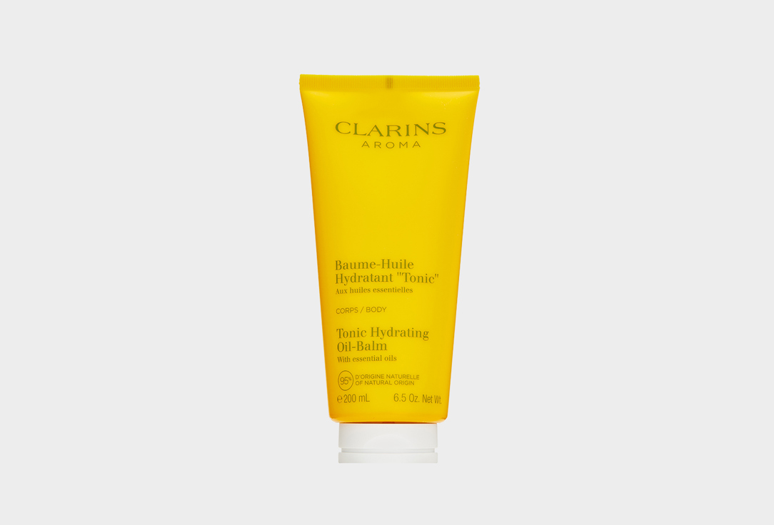 Clarins INVIGORATING BODY BALM with Essential Oils Tonic Hydrating Oil-Balm